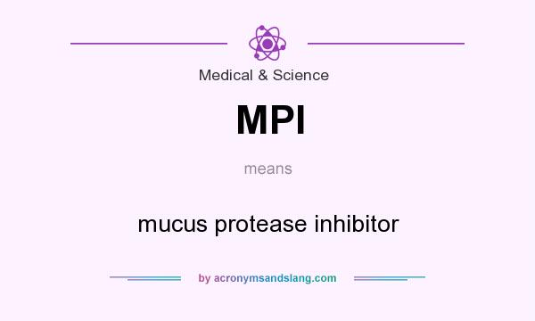 What does MPI mean? It stands for mucus protease inhibitor