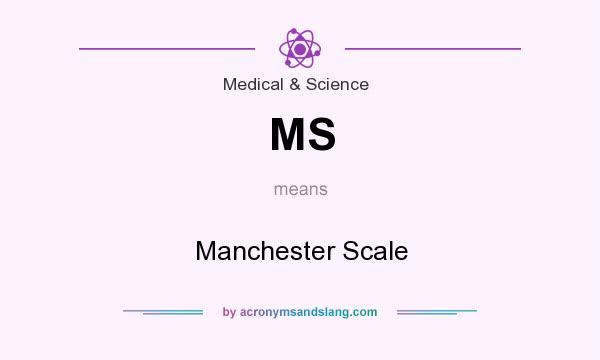 What does MS mean? It stands for Manchester Scale