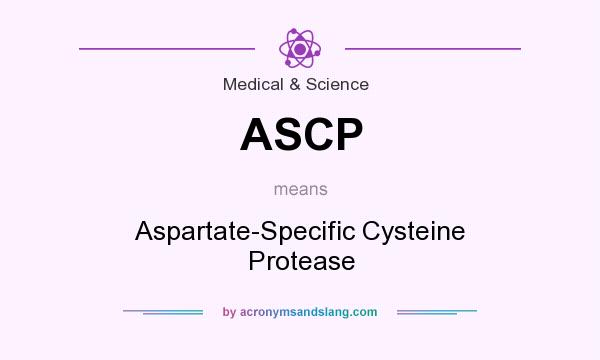 What does ASCP mean? It stands for Aspartate-Specific Cysteine Protease