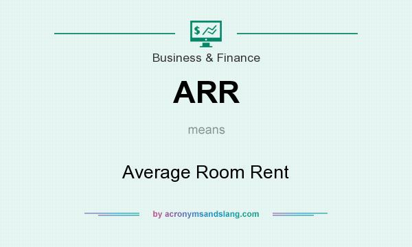 What does ARR mean? It stands for Average Room Rent