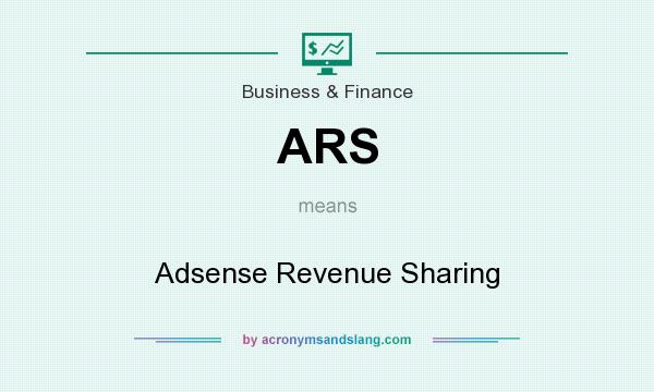 What does ARS mean? It stands for Adsense Revenue Sharing