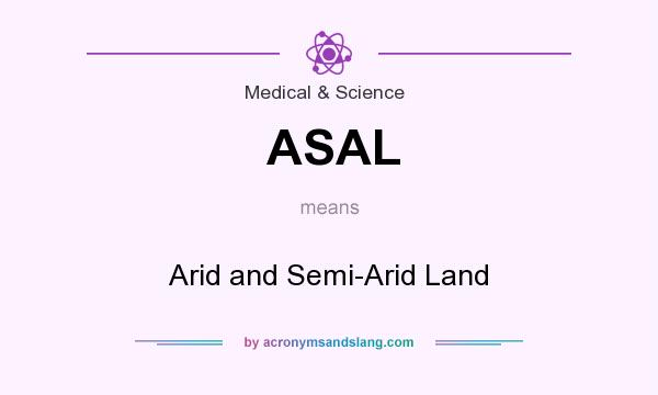 What does ASAL mean? It stands for Arid and Semi-Arid Land