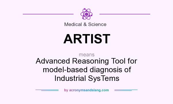 What does ARTIST mean? It stands for Advanced Reasoning Tool for model-based diagnosis of Industrial SysTems