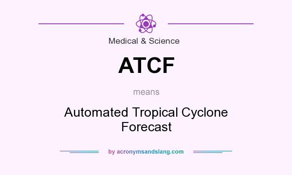What does ATCF mean? It stands for Automated Tropical Cyclone Forecast