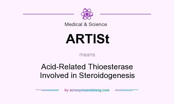 What does ARTISt mean? It stands for Acid-Related Thioesterase Involved in Steroidogenesis