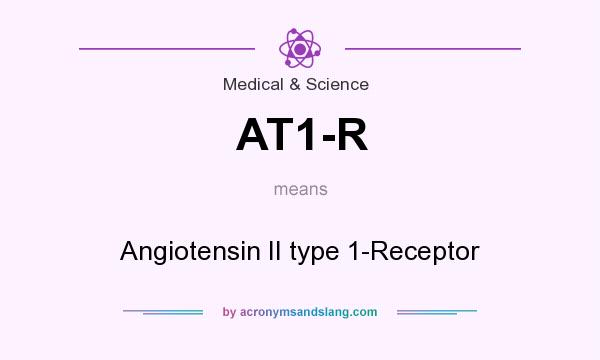 What does AT1-R mean? It stands for Angiotensin II type 1-Receptor