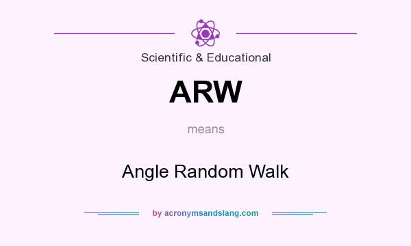 What does ARW mean? It stands for Angle Random Walk