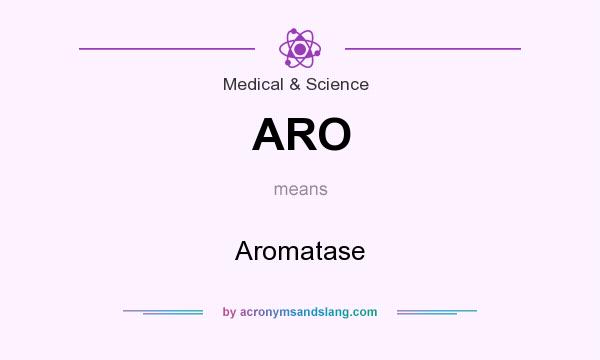 What does ARO mean? It stands for Aromatase
