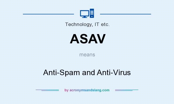 What does ASAV mean? It stands for Anti-Spam and Anti-Virus