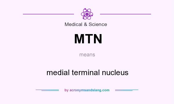 What does MTN mean? It stands for medial terminal nucleus