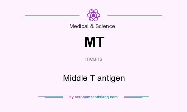 What does MT mean? It stands for Middle T antigen