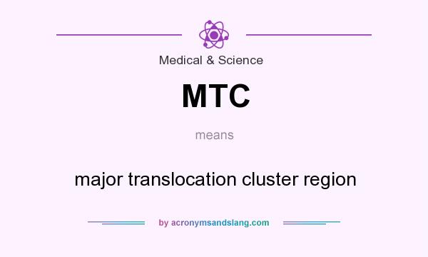 What does MTC mean? It stands for major translocation cluster region