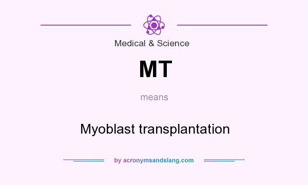 What does MT mean? It stands for Myoblast transplantation