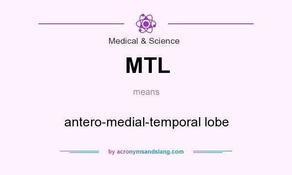 What does MTL mean? It stands for antero-medial-temporal lobe