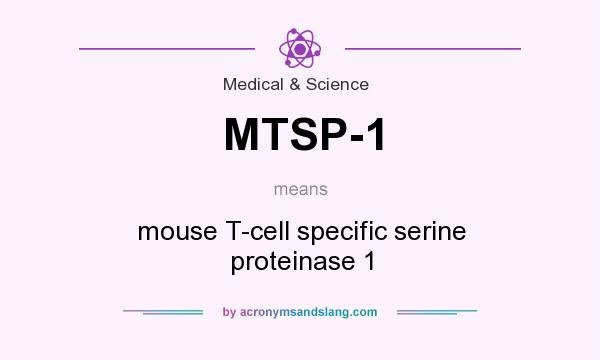 What does MTSP-1 mean? It stands for mouse T-cell specific serine proteinase 1