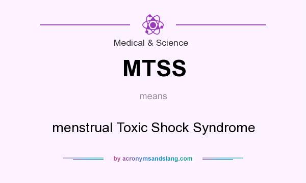 What does MTSS mean? It stands for menstrual Toxic Shock Syndrome