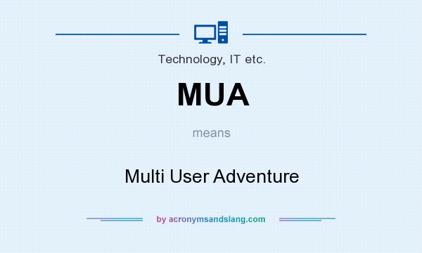 What does MUA mean? It stands for Multi User Adventure