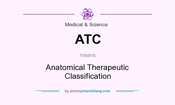 What does ATC mean? It stands for Anatomical Therapeutic Classification