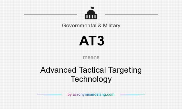 What does AT3 mean? It stands for Advanced Tactical Targeting Technology