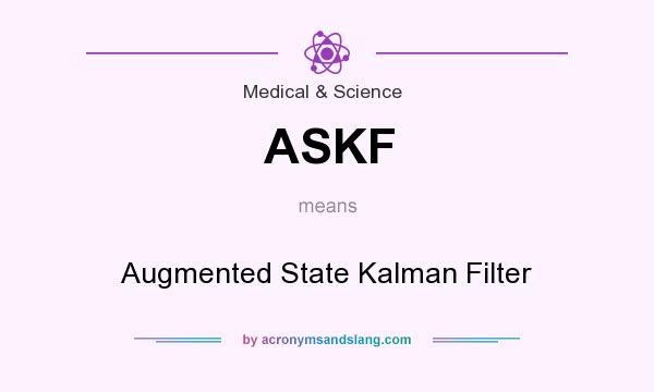 What does ASKF mean? It stands for Augmented State Kalman Filter