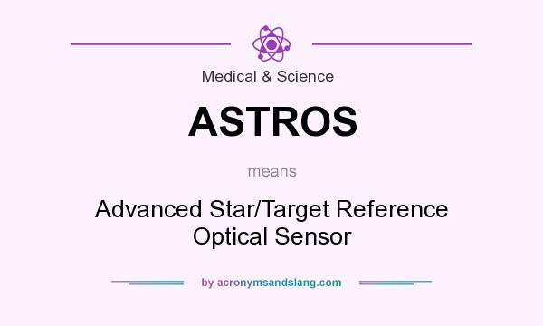 What does ASTROS mean? It stands for Advanced Star/Target Reference Optical Sensor