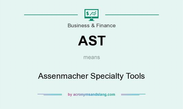 What does AST mean? It stands for Assenmacher Specialty Tools