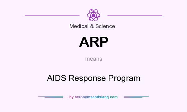 What does ARP mean? It stands for AIDS Response Program