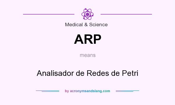 What does ARP mean? It stands for Analisador de Redes de Petri