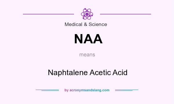 What does NAA mean? It stands for Naphtalene Acetic Acid