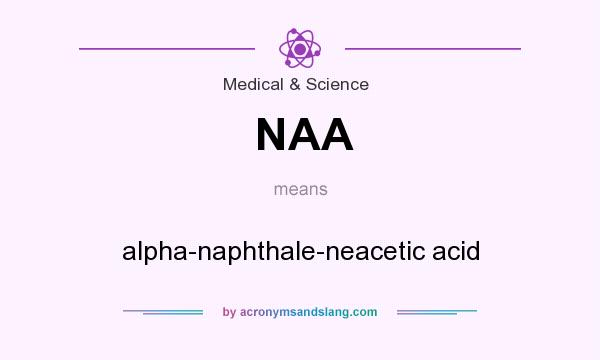 What does NAA mean? It stands for alpha-naphthale-neacetic acid