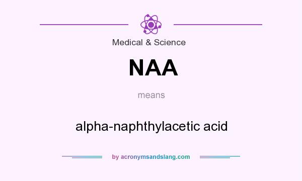 What does NAA mean? It stands for alpha-naphthylacetic acid