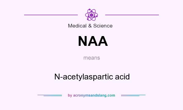 What does NAA mean? It stands for N-acetylaspartic acid