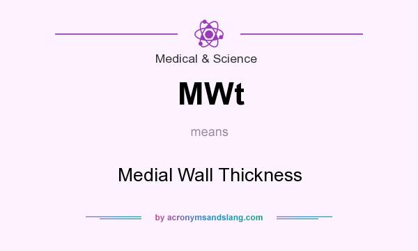 What does MWt mean? It stands for Medial Wall Thickness