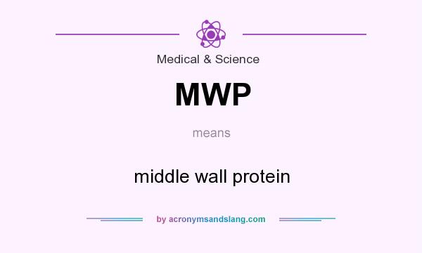 What does MWP mean? It stands for middle wall protein