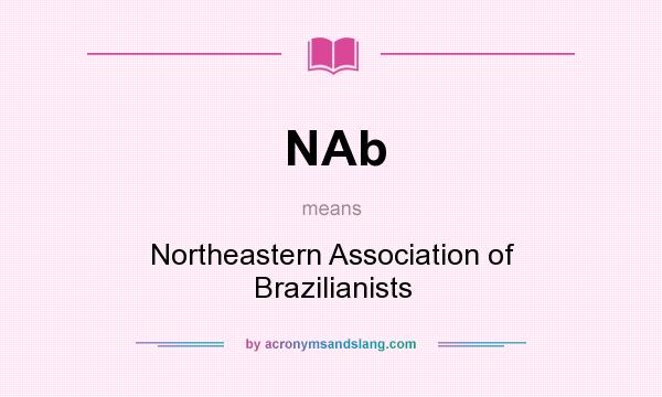 What does NAb mean? It stands for Northeastern Association of Brazilianists
