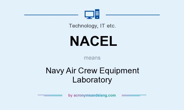 What does NACEL mean? It stands for Navy Air Crew Equipment Laboratory