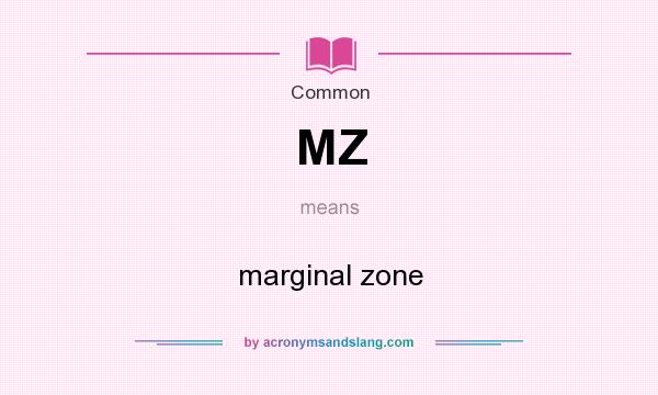 What does MZ mean? It stands for marginal zone