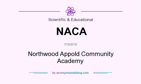 What does NACA mean? It stands for Northwood Appold Community Academy
