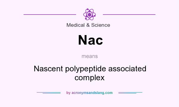 What does Nac mean? It stands for Nascent polypeptide associated complex
