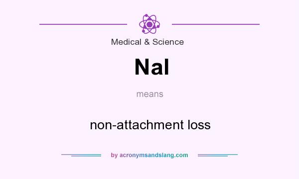 What does Nal mean? It stands for non-attachment loss