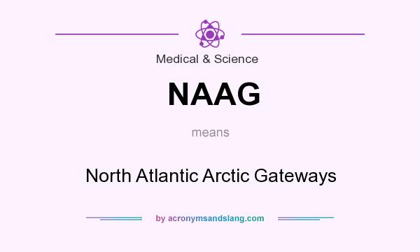 What does NAAG mean? It stands for North Atlantic Arctic Gateways