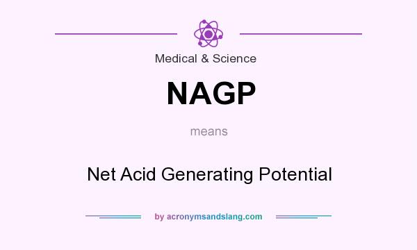 What does NAGP mean? It stands for Net Acid Generating Potential
