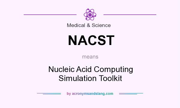 What does NACST mean? It stands for Nucleic Acid Computing Simulation Toolkit