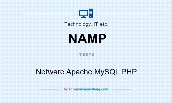 What does NAMP mean? It stands for Netware Apache MySQL PHP
