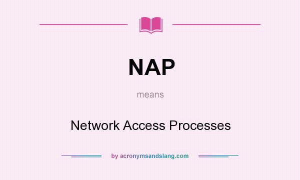What does NAP mean? It stands for Network Access Processes