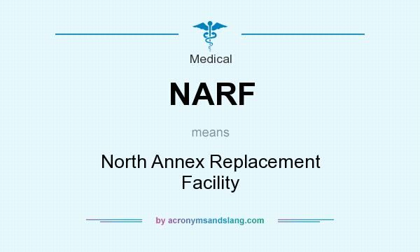 What does NARF mean? It stands for North Annex Replacement Facility