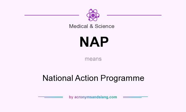 What does NAP mean? It stands for National Action Programme