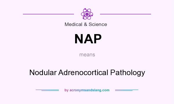 What does NAP mean? It stands for Nodular Adrenocortical Pathology