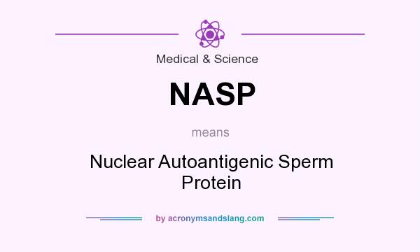 What does NASP mean? It stands for Nuclear Autoantigenic Sperm Protein