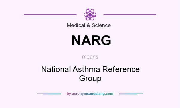What does NARG mean? It stands for National Asthma Reference Group